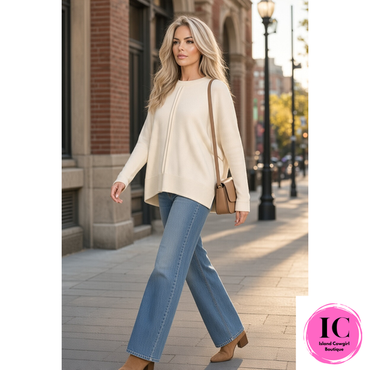 The Perfect Pick Cream Sweater
