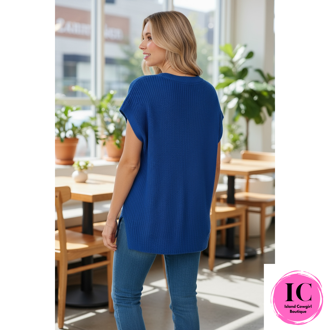 Loose Fit Solid Knit To