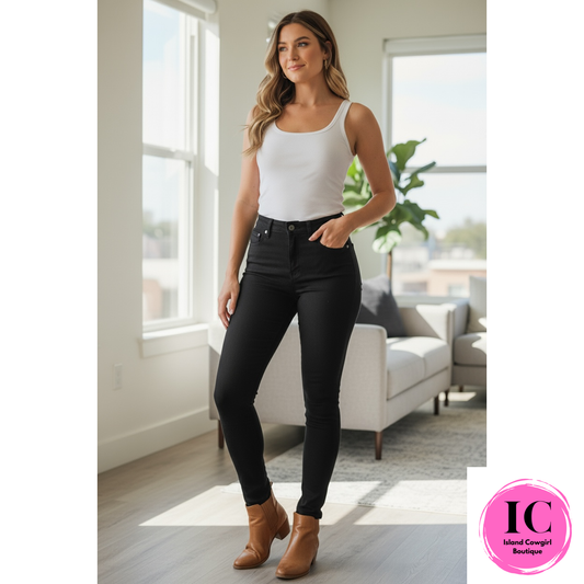 YMI: Hyperstretch Black Skinny Jeans