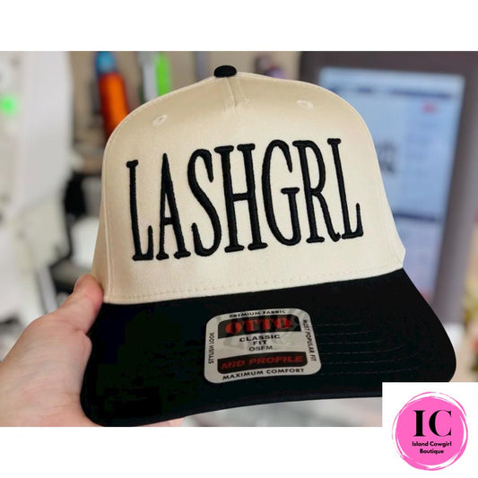 LashGirl Tucker Hat