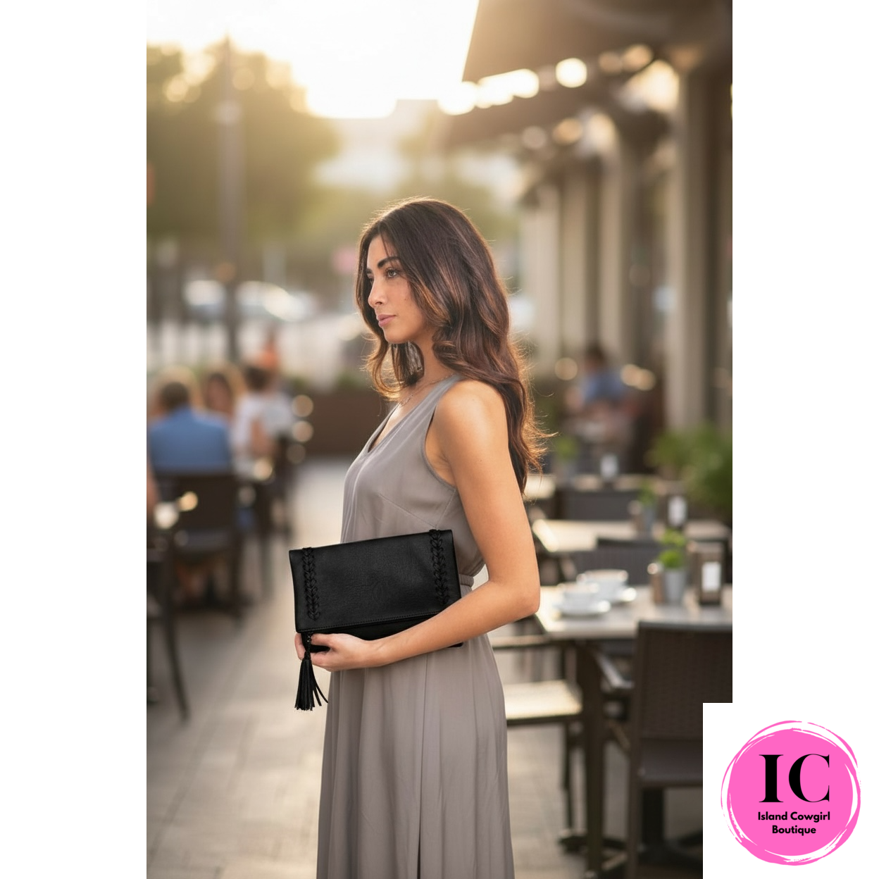 Isadora Whipstitch Crossbody Purse