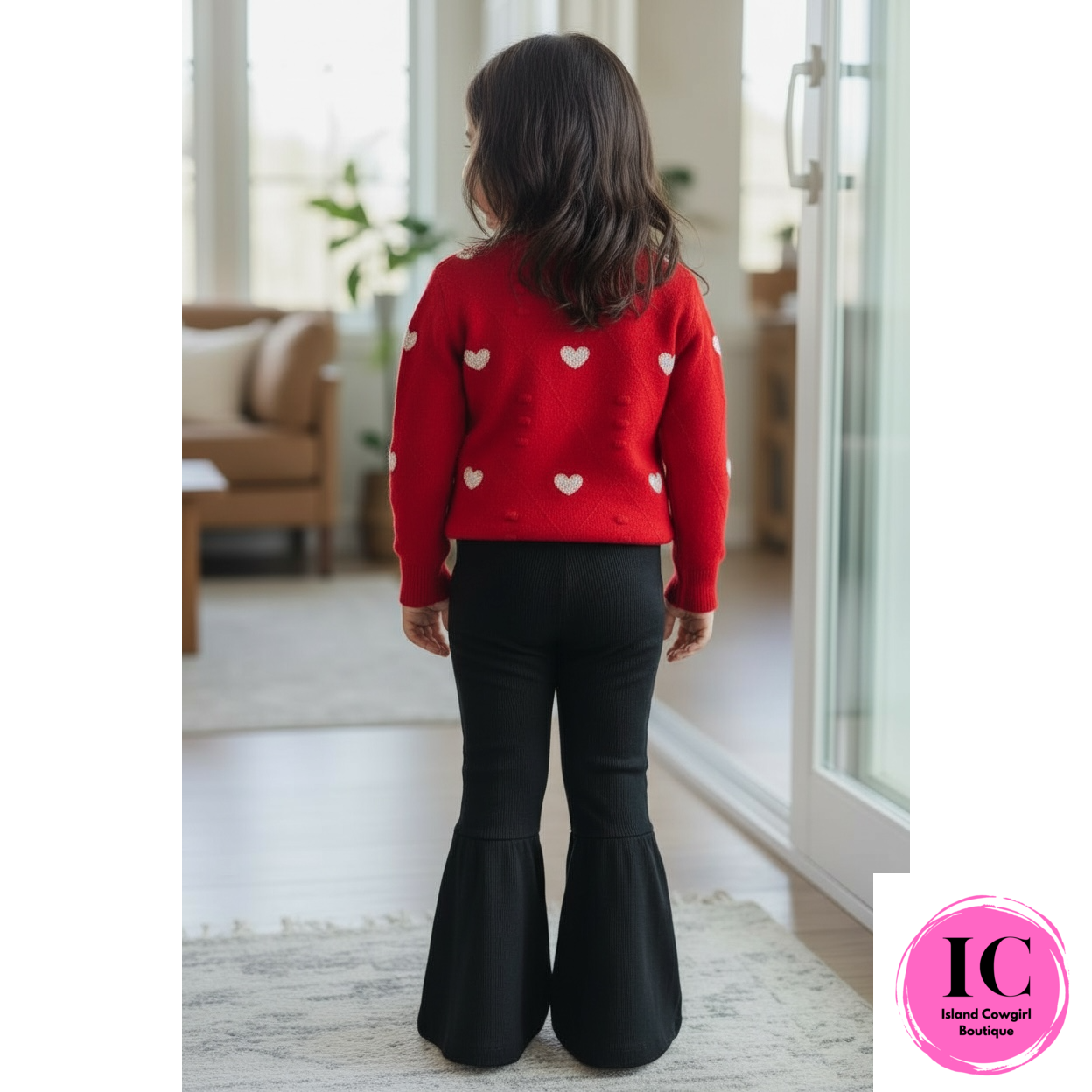 I'll Be there Heart Toddler Sweater