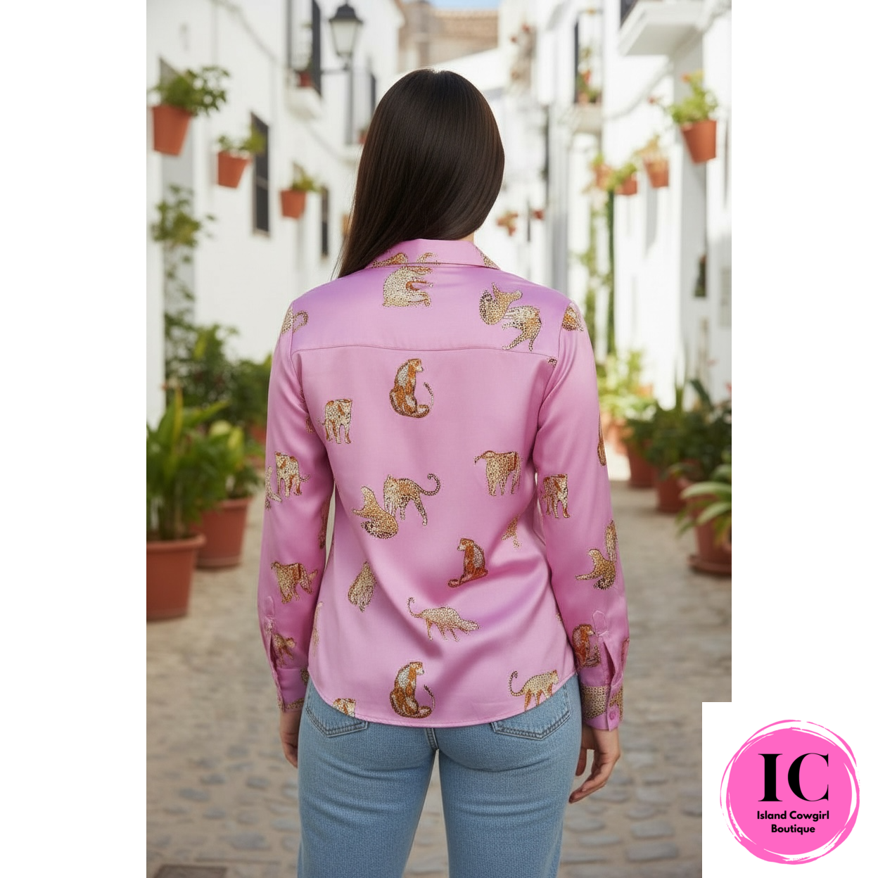 All Been Done Pink Cheetah Top