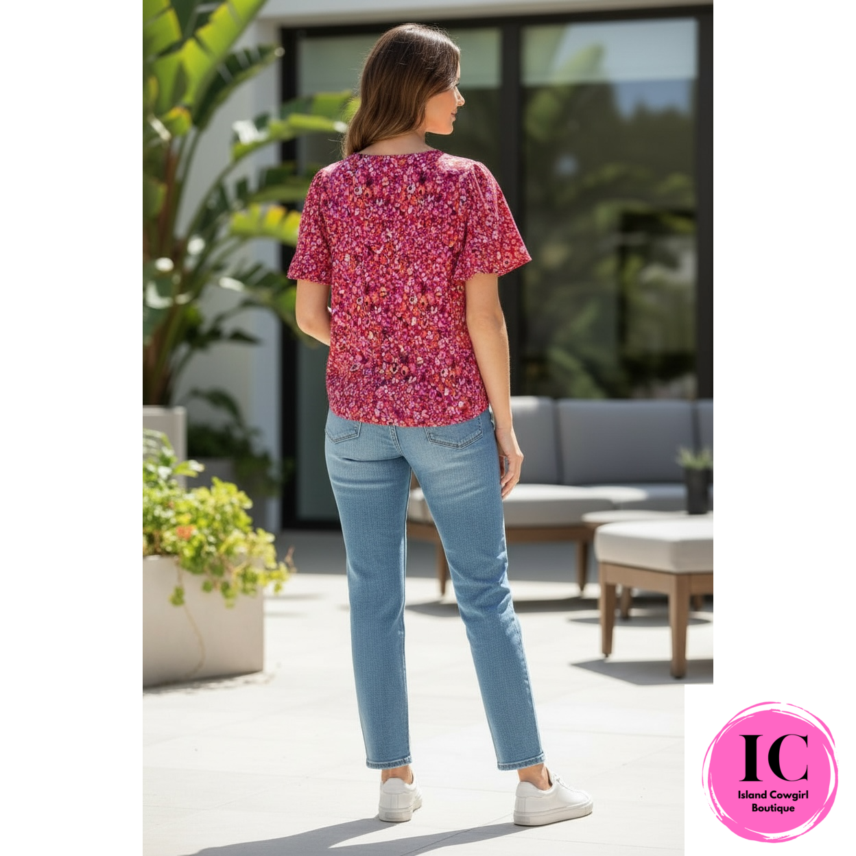 Go With It Pink Blouse