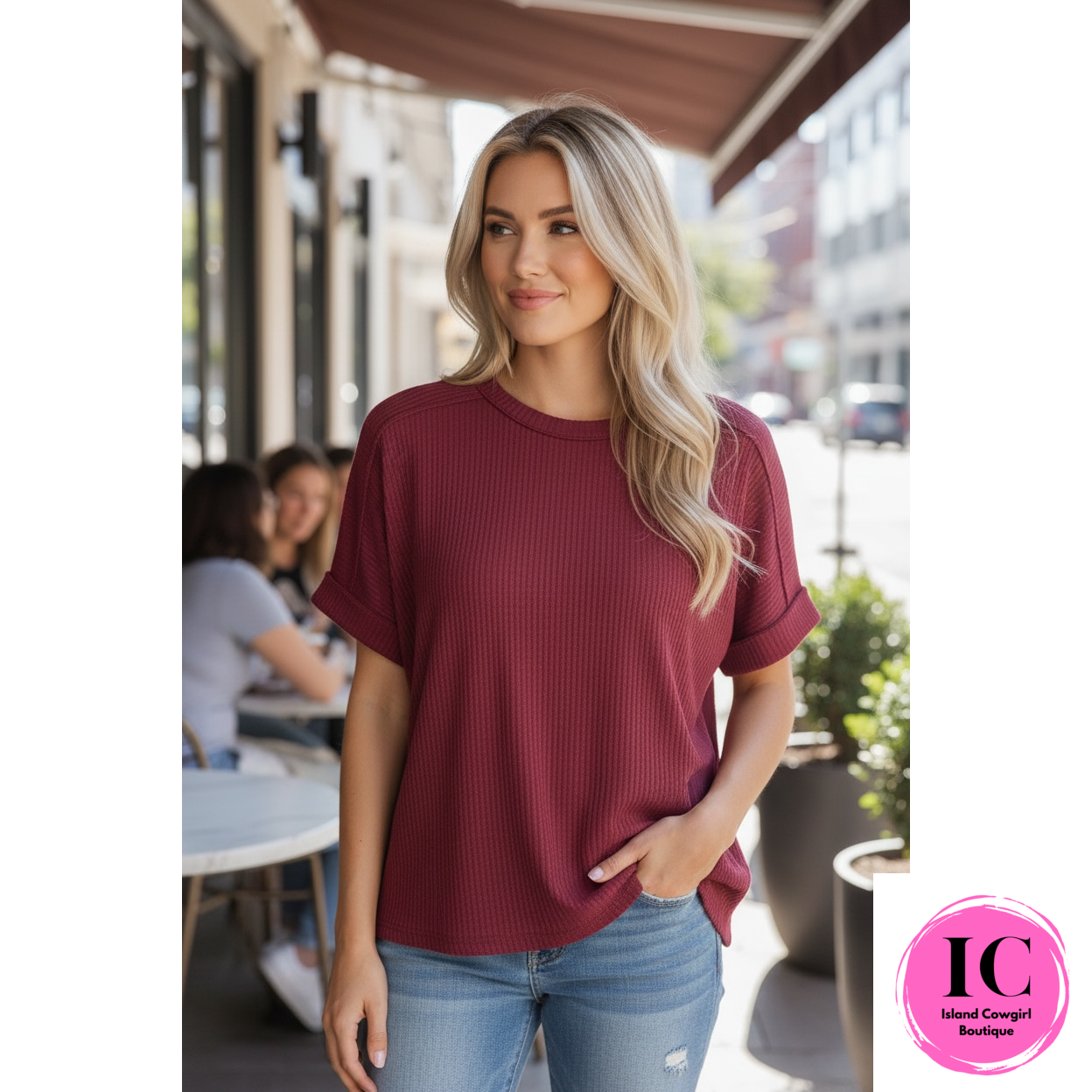 The Good Mood Ribbed Top