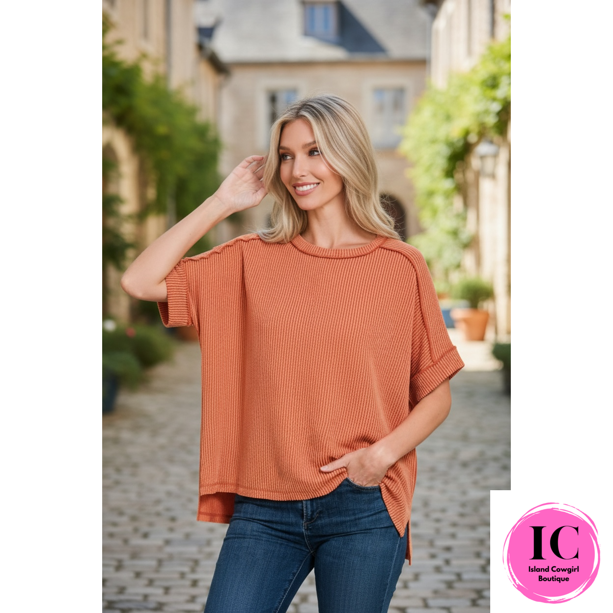 The Good Mood Ribbed Top