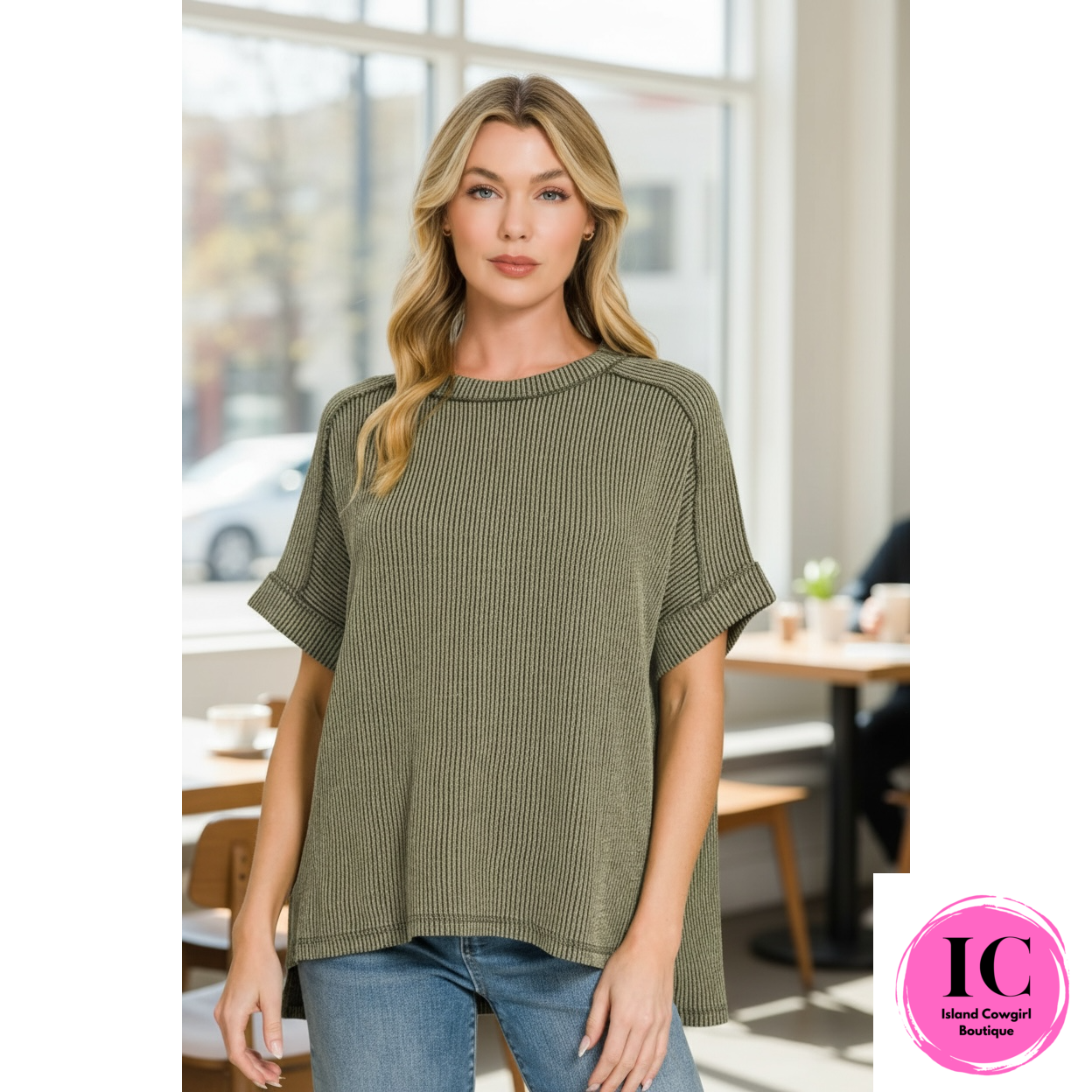 The Good Mood Ribbed Top