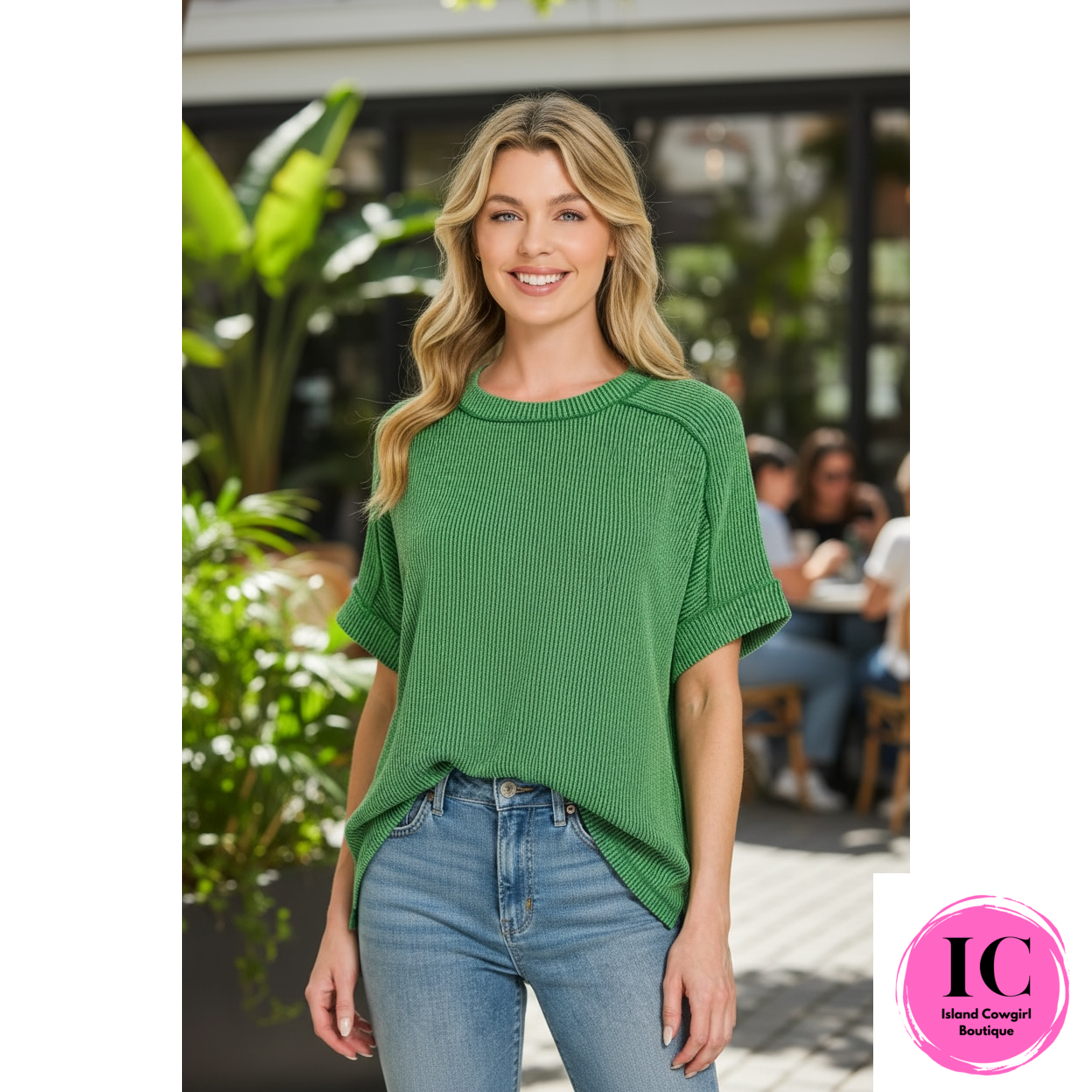 The Good Mood Ribbed Top
