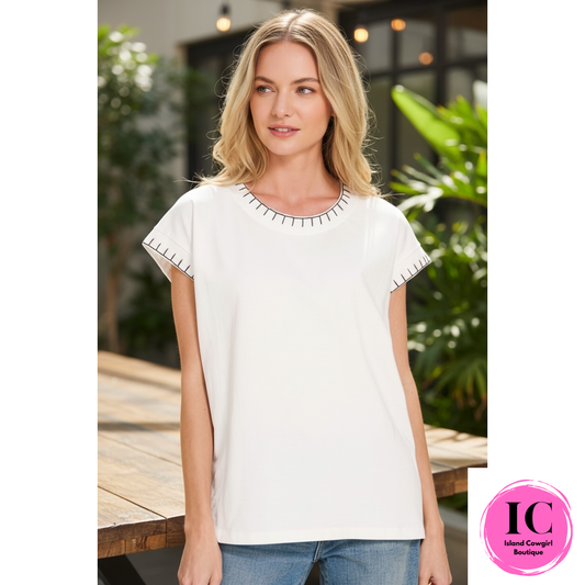 It's a Moment White Top