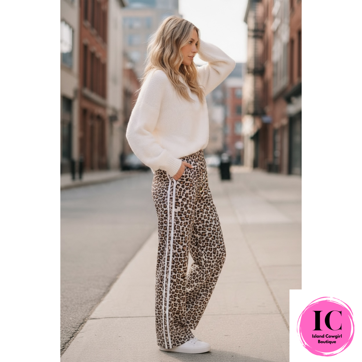 Zoo Keeper Wide Leg Joggers