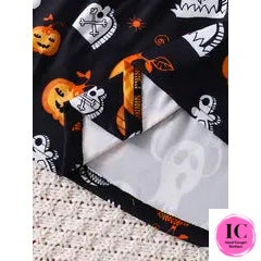 Spooky Halloween Toddler Dress