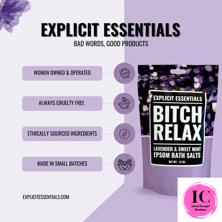 Explicit Essential Bath Salts