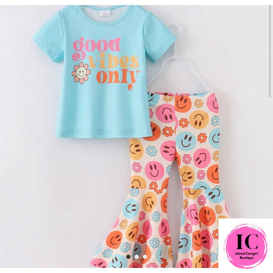 Good Vibes Only Toddler Set