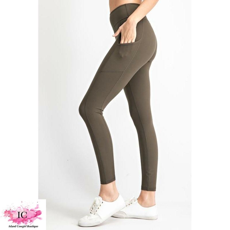 You'll Be Back Active Leggings - Island Cowgirl Boutique