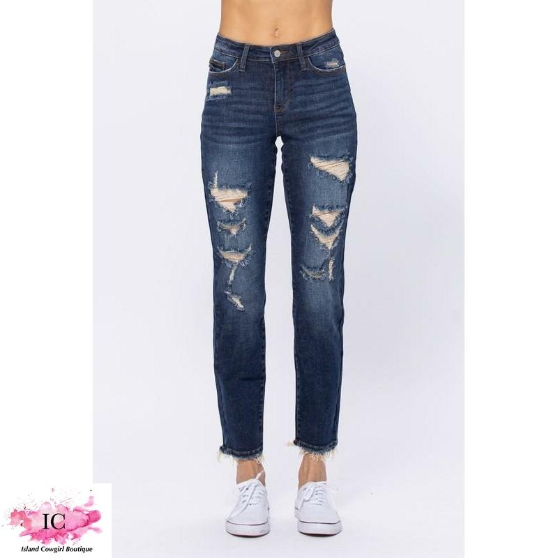 Judy Blue Jeans, Distressed Jeans, Curvy Girl Jeans, Trendy Jeans,