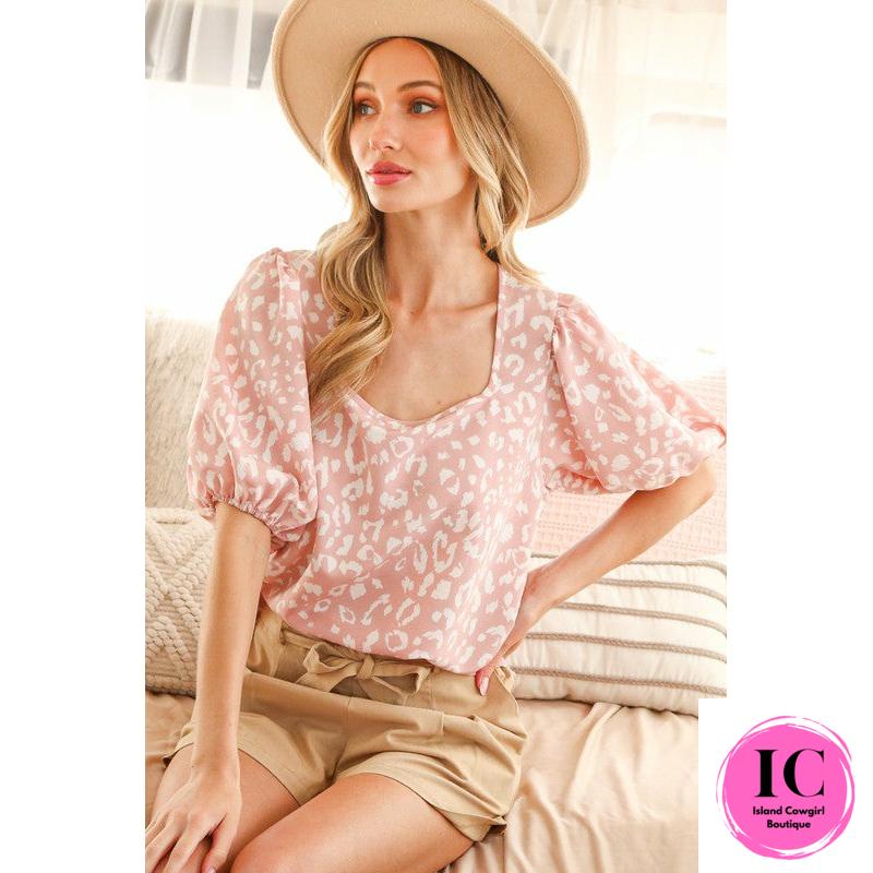 When You Know Blush Blouse - Island Cowgirl Boutique