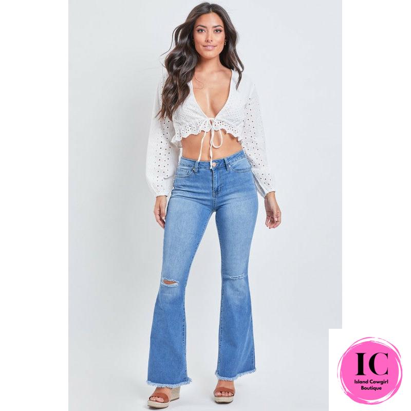 *YMI: Catch The Vibe Flare Jeans