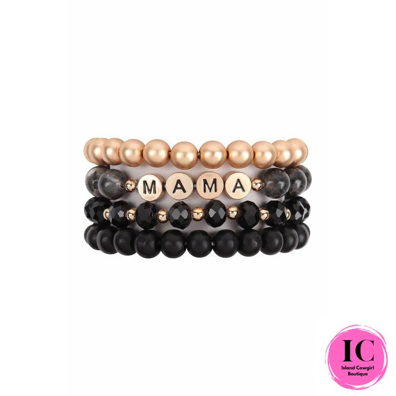 Mama Stackable Bracelets - Island Cowgirl Boutique