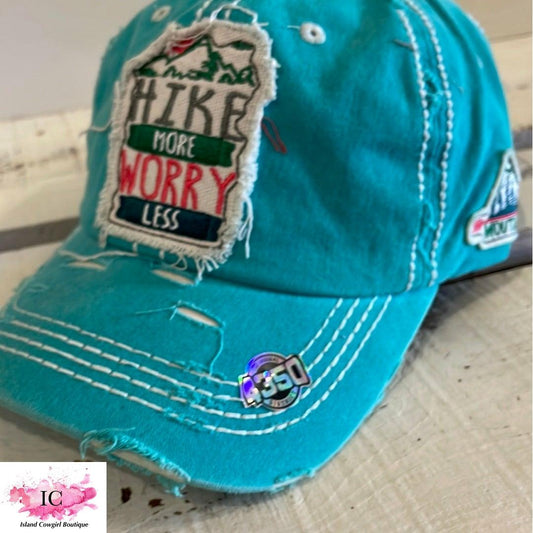 Hike More Worry Less Hat - Island Cowgirl Boutique