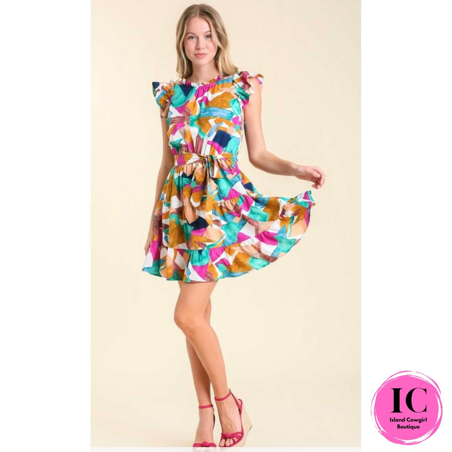 Fully Convinced Abstract Dress